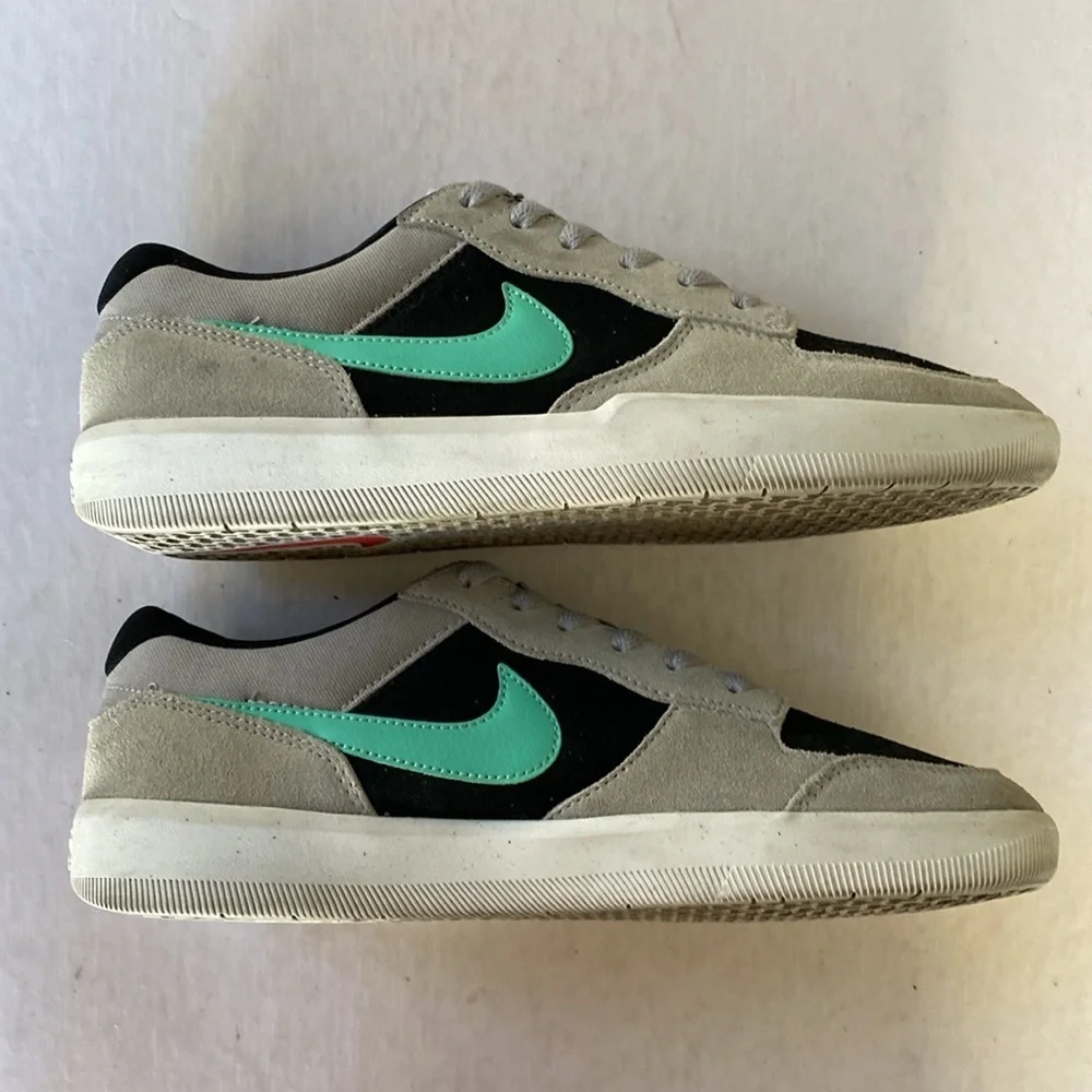 Nike SB Force 58 in Wolf Grey / Black Colorway Size 8 Men’s